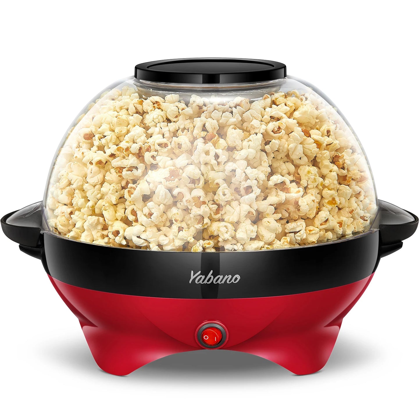 Yabano popcorn maschine chine für zuhause, hersteller maschine mit zucker & öl, abnehmbare heizfläche, 5l popcorn popper, antiha