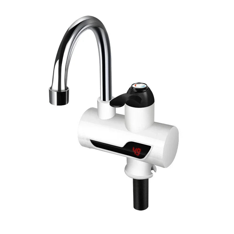 Electric Water Heater Kitchen Tap Instant Hot Water Faucet Heater Cold Heating Faucet Tankless Instantaneous Water Heater