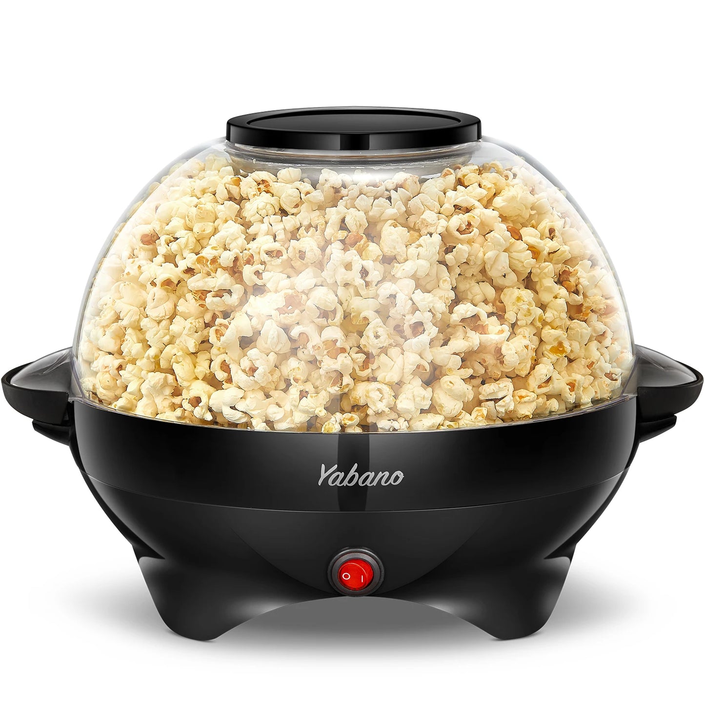 Yabano popcorn maschine chine für zuhause, hersteller maschine mit zucker & öl, abnehmbare heizfläche, 5l popcorn popper, antiha