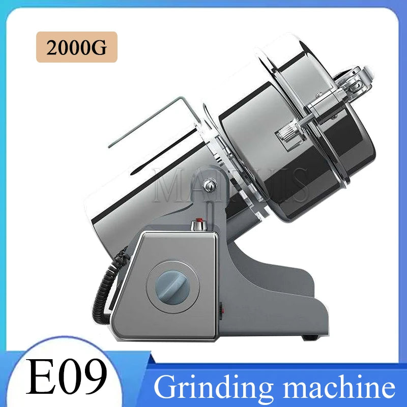 2500G / 800G Herb Coffee Bean Grinder Machine Grain Spices Mill Wheat Mixer Dry Food Grinder