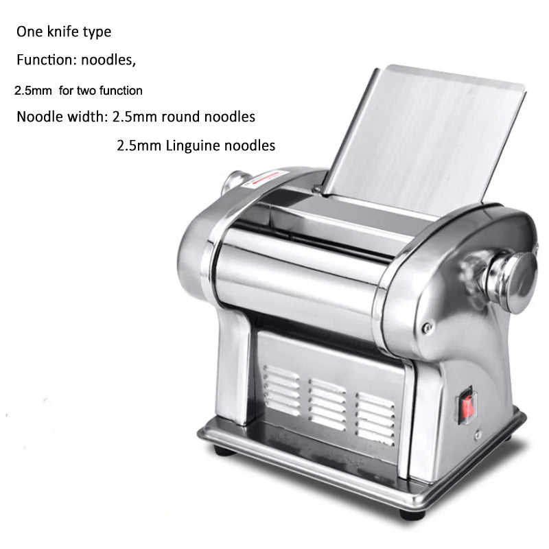 1 Blade Commercial Fresh Small Electric Automatic Noodle Making Machine Price Pasta Maker And Dough Press Machine