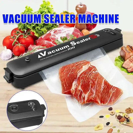 Plastic Sealing Fresh Machine Home Kitchen Vacuum Small Household Food Packaging Automatic Sealing Cooked Food Compressor