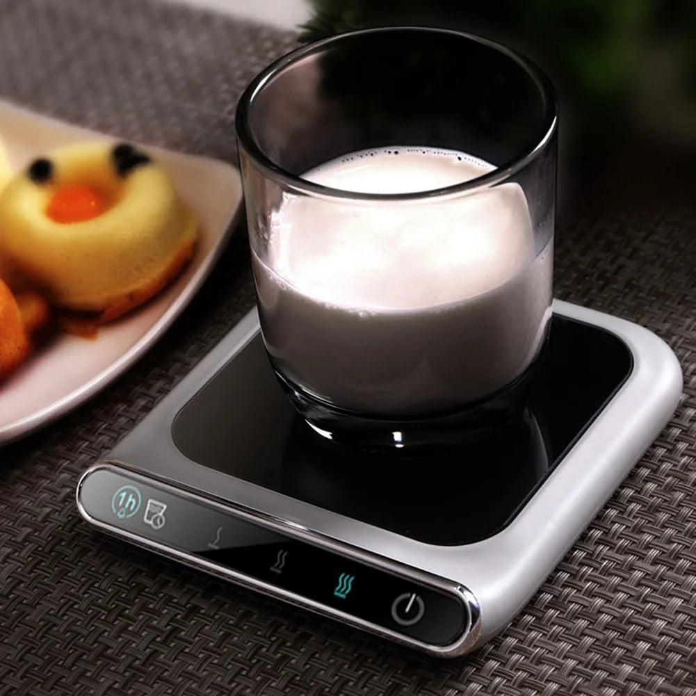 Cup Heater Mug Warmer 100°C Hot Tea Makers 5 Gear Warmer Coaster Electric Hot Plate Mini Induction Cooker Heating Pad