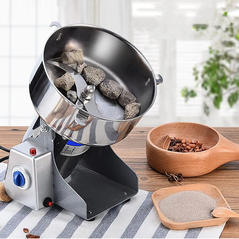 220V With Extra Part Free 1000G Herb Coffee Bean Grinder Machine Grain Spices Mill Medicine Wheat Mixer Dry Food Grinder r